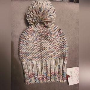 NWT Johnny Was Multi-Tweed Beanie